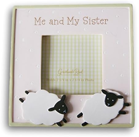 Magnetic Mini Photo Frame for 2.25 x 2.25 Photo - Me and My Sister
