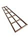 Lego Parts: Boat Mast Rigging Short 16 x 5 (Brown)