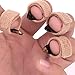 ruiycltd 4Pcs Chinese Zither Adjustable Resuable Fingernail Cover Musical Accessories Thanksgiving Gift Skin Color
