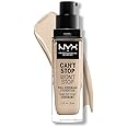 NYX PROFESSIONAL MAKEUP Can't Stop Won't Stop Foundation, 24h Full Coverage Matte Finish - Fair