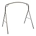 Woodlawn Easy to Assemble Patio Swing Frame with Steel Tubing and Powder Coated Finish for Garden, Lawn, Patio, and Porch Swings, Bronze