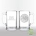 Game of Thrones - House Targaryen - Etched Beer Mug