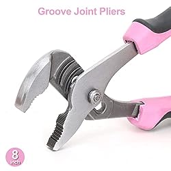 FASTPRO 5-Piece Pink Utility Pliers Set with