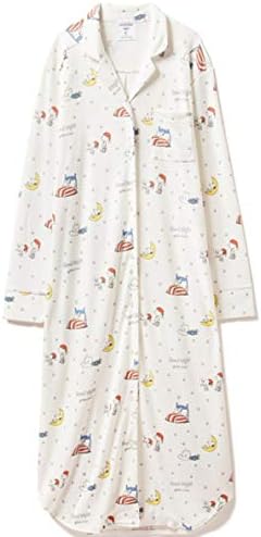 Gelato Pique Peanuts Snoopy ジェラート ピケ スヌーピー コラボ ベッドルーム シャツドレス ワンピース