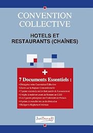 Convention collective, hôtels et restaurants (chaînes)