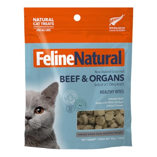 フィーラインナチュラル フリーズドライ 猫用おやつ ビーフ・トリーツ 50g