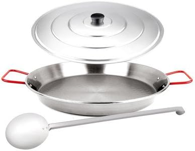 Carbon On Steel Paella Pan Set - Trio (3 Pcs.)