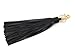 J&S Leather Tassel Charm for Women's Handbag Accessories 16 Colors