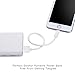 Yostyle Short Lightning Cable 5Pack 1ft Lightning to USB Cable Short iPhone Charger Cord for iPhone X / 8 / 8 Plus / 7/7 Plus / 6 / 6 Plus / 5s, iPad, iPod and other iOS devices(White)