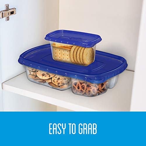 Ziploc Food Storage Meal Prep Containers Reusable for Kitchen