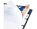 Avery 8-Tab Extra Wide Binder Dividers, Easy Print & Apply Clear Label Strip, Index Maker,White, 1 Set (11439)