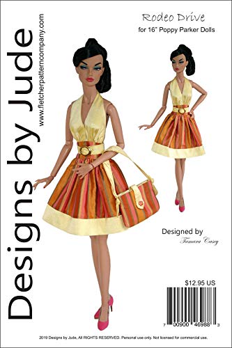 Rodeo Drive Doll Clothes Sewing Pattern for 16