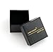 6mm/8mm Men's Women Hi-tech Not Fade Zirconium Black Titanium Ring Mahogany Wood Inlay Comfort Fit Wedding Band