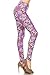 Print Leggings Sugar Skull Moustache (G007PP-PLUS)