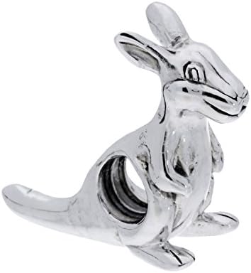 Sterling Silver Kangaroo Bead Charm