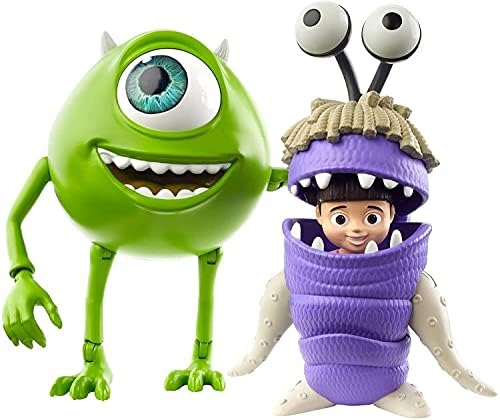 Disney Mike and Boo Monsters, Inc. Character Action Dolls Highly Posable  with Authentic Designs for Storytelling, Collecting, Movie Toys for Kids  Gift Ages 3 and Up price in Saudi Arabia | Amazon