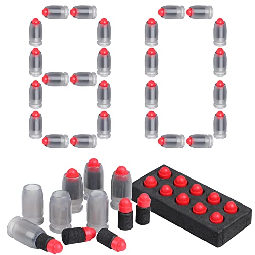 Soft Bullet Toy Bullets,Soft Bullets with Shells,Safely EVA Sponge Foam