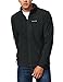 BALEAF Men's Full Zip Fleece Jacket Pullover Sport Sweater Sweatshirt Gray Black Size M
