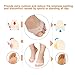 Metatarsal Pads Toe Separators Ball of Foot Cushions- Soft Gel Ball of Foot Pads – Mortons Neuroma Callus Metatarsal Foot Pain Relief Bunion Forefoot Cushioning Relief Women Menthumb 4