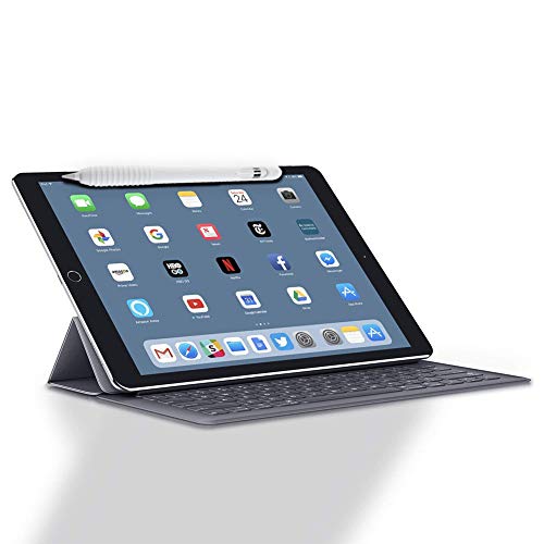 Budesi Protective Case Compatible with Apple Pencil, Soft Silicone Holder Skin Pocket Sleeve Cover Compatible for Apple iPad Pro Pencils Accessories Bundle