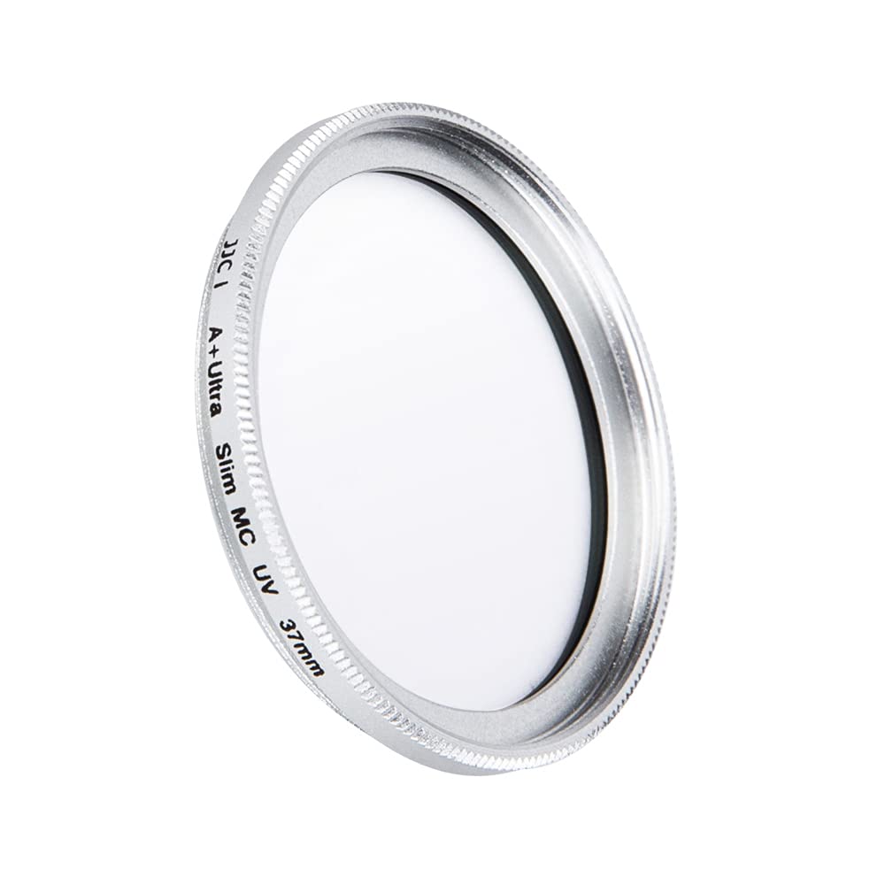 JJC 37mm UV Filter Ultra Slim Multi-Coated Ultraviolet Protection Lens Filter (SILVER)