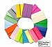 Assorted Multi Colors 25 Pack A7 Envelopes 5-1/4 x 7-1/4 for 5 X 7 Greeting Cards, Invitations Announcements - from The Envelope Gallery