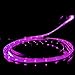 Apple LED Charger Light Up Charging Cable Luminescent Visible Current & Sync Cable for Apple iPhone\ipad\Ios (Purple)