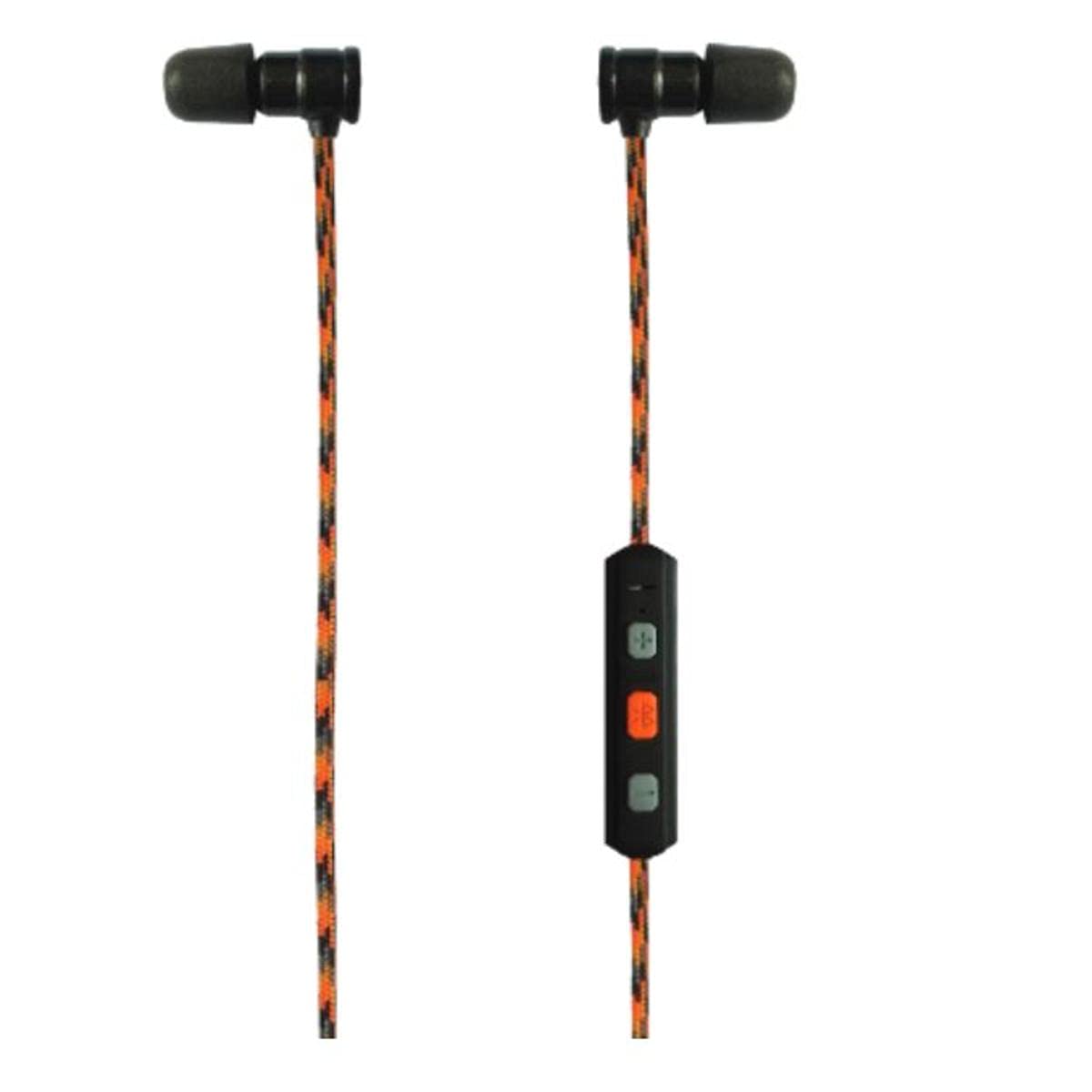 Walker's Flexible Bluetooth Neckband Headset 30 NRR Passive Hearing Protection Earbuds with 12