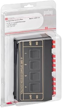 Goobay 27934-GB - Caja de interruptores para altavoces: Amazon.es: Electrónica