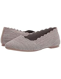Skechers Cleo-Newford-S oped Knit Skimmer - Zapatos de ballet para mujer