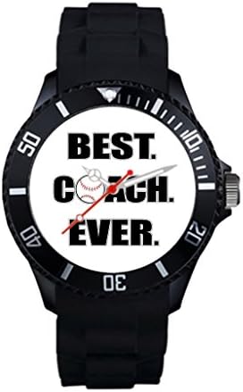 Instyles Baseball Best Coach Ever Wrist Watch