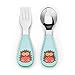 Skip Hop Toddler Utensils, Zootensils Fork & Spoon Set, Hedgehog
