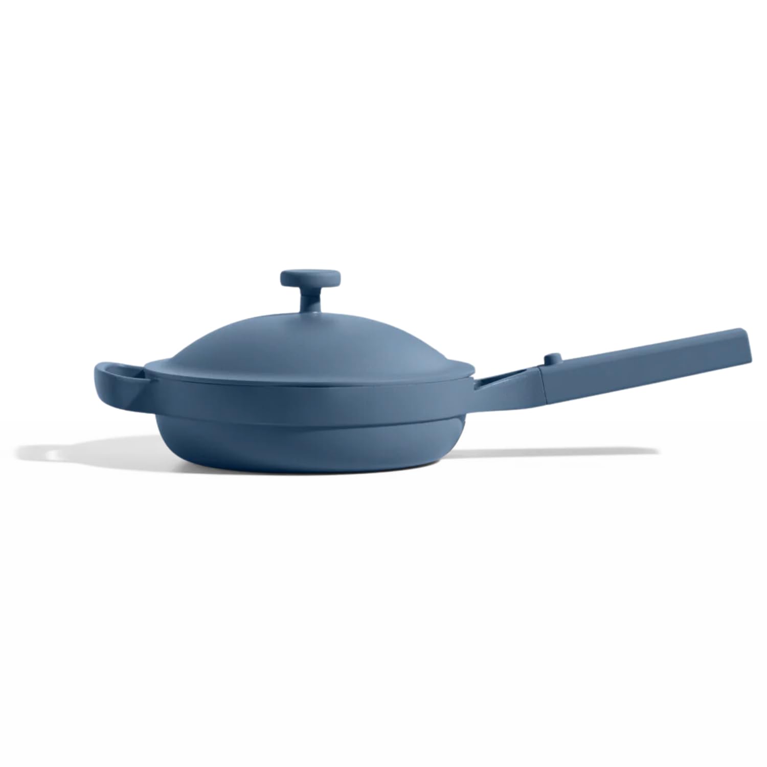 Our Place Mini Always Pan 2.0-22cm (1.1L) Nonstick, Toxin-Free Ceramic Cookware | Patented 10-in-1 Aluminum Frying & Sauté Pan | Safe for Oven, Induction & All Cooktops up to 232°C | Blue Salt