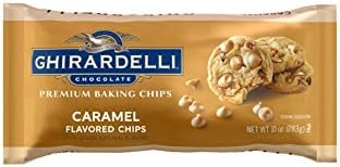 Ghirardelli Caramel Flavored Baking Chips, 12 Count