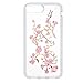 Speck iPhone 8 Plus Presidio Clear + Print Case, IMPACTIUM 8-Foot Drop Protected iPhone Case that Resists UV Yellowing, Golden Blossoms Pink/Clear