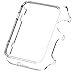 JETech Case with Screen Protector Compatible with Apple Watch SE/Series 6 5 4 44mm, Overall Protective Cover, Built-in Tempered Glass Film High Sensitivity, 2 Pack (Red)