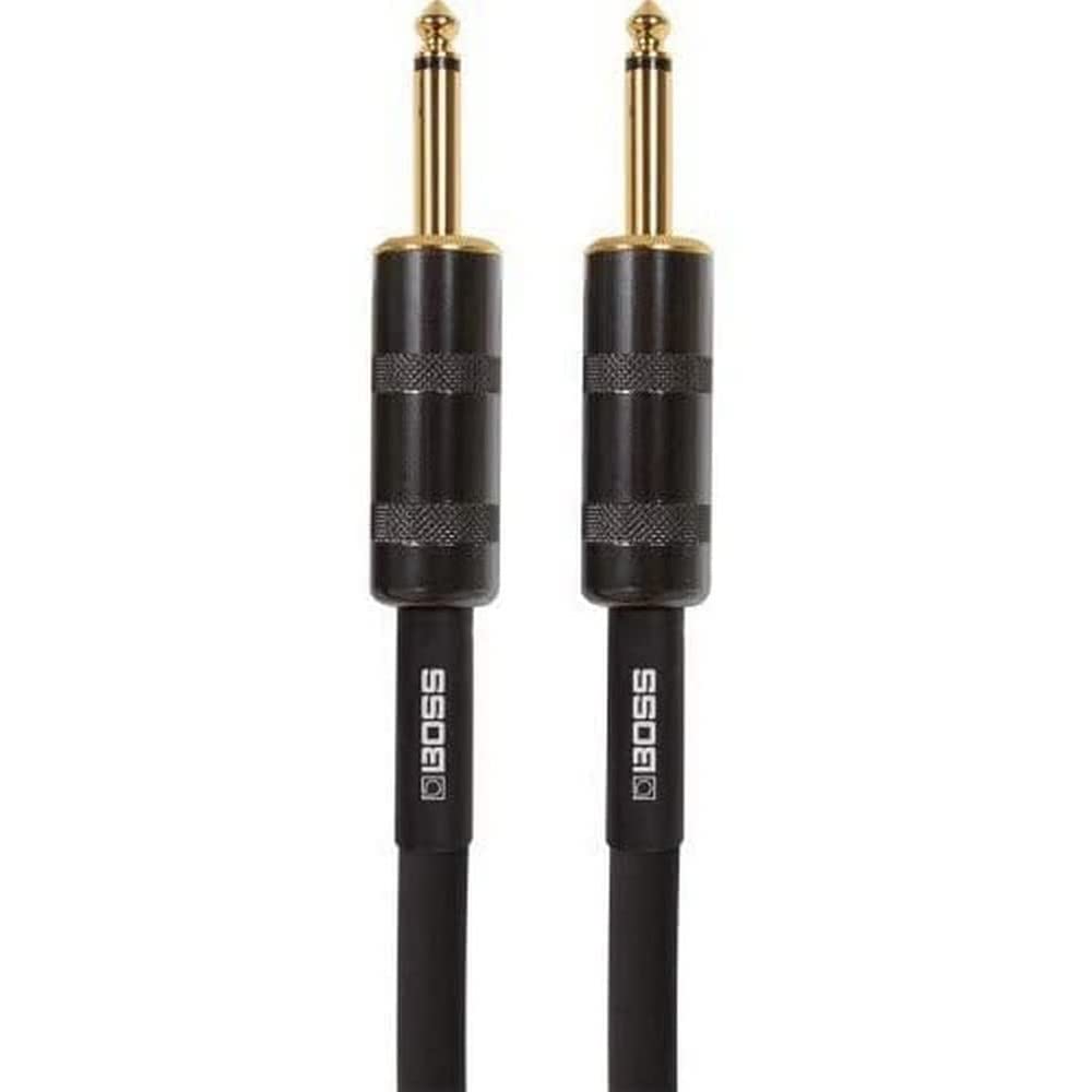 BOSS BSC-3 Speaker Cable, 14 AWG copper core wire, 1/4-inch connectors, 5 ft/1.5 M length