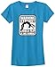 Threadrock Big Girls' Warning Gymnast Could Flip at any Moment Fitted T-Shirt M Turquoise