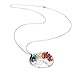 BOUTIQUELOVIN Chakra Crystal Tree of Life Necklace 30