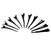 10PCS Professional Black Metal Duck Teeth Bows Hair Clips Natural Hair Barrettes Salon Crocodile Hair Clip DIY Accessories Hair pins Alligator Clips