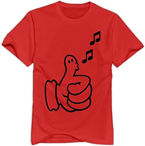 FBIIIOU Thumbs Up Whistling Fashion Funny T-Shirts
