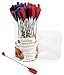  Norpro Silicone Last Drop Spatula, Quantity 2 per order,(Assorted Colors) 