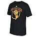 NBA Cleveland Cavaliers Men's For The Land Short Sleeve Tee, Large, Black