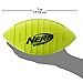 Nerf Dog Blitz Squeak Football Outdoor Dog Toy, 7 Inch Dog Football Squeaking Toy for Medium and Large Breeds, Green