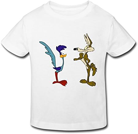 Road Runner Toddler T-shirts Graphic Size 3 Toddler White By YCWH
