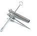 ImprovedVersion! BANG TI Titanium Novelty Toothpick and Holder Integrated Kit Tactical Keychain EDC Tool