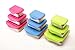 Kid Basix Safe Snacker Stainless Steel Lunchbox Container with Attached Lid, Fuchsia, Large