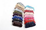 Womens Vintage Satin Pleated Envelope Evening Cocktail Wedding Party Handbag Clutch (17 Colors)