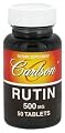 Carlson Labs Rutin 500mg Quercetin 250mg
