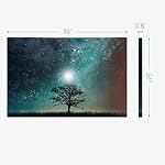 41rqrm1qdhL. SS150 Navaris-Magnetic-Dry-Erase-Board-24-x-36-inches-Decorative-White-Board-for-Wall-with-Printed-Design-Includes-5-Magnets-and-Marker-Starry-Sky